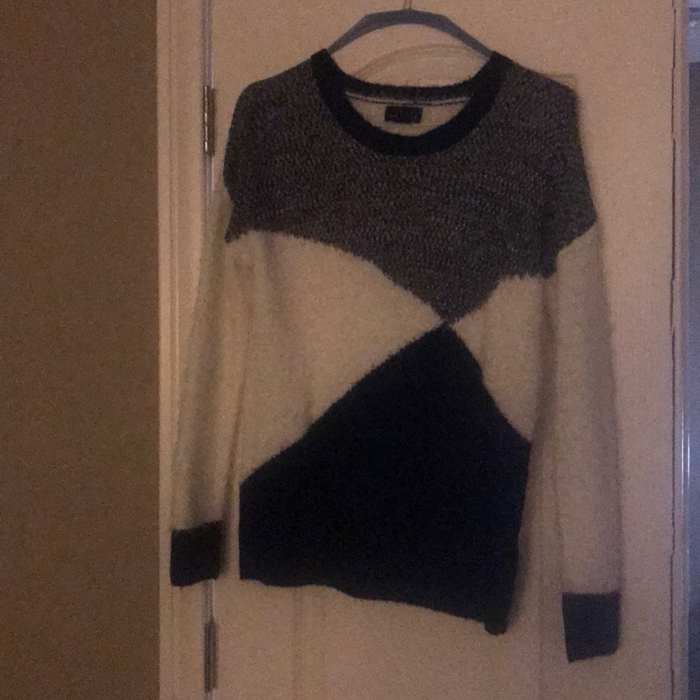 Cozy Blocked Sweater